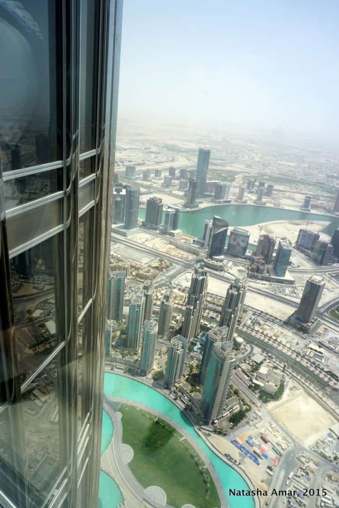 at the top burj khalifa