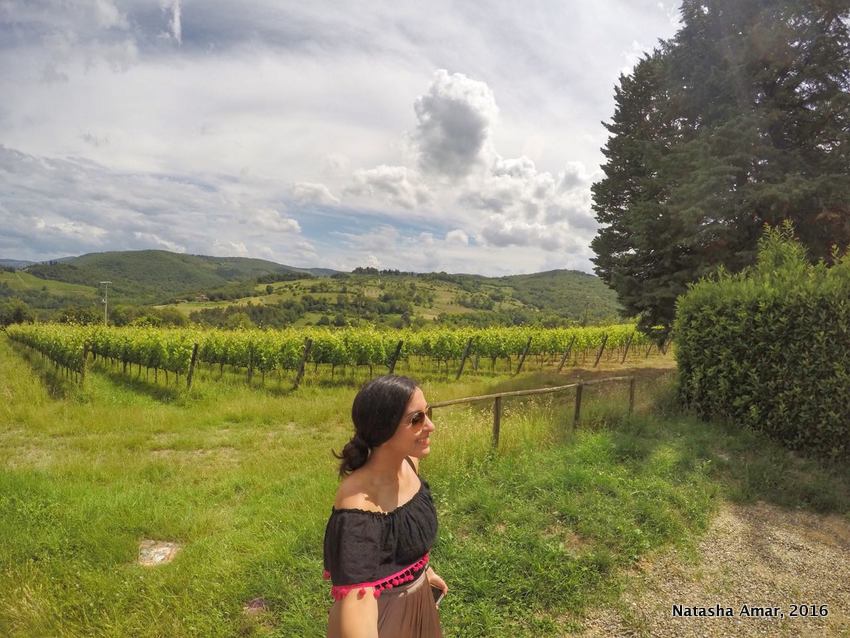 Tuscany wine trail