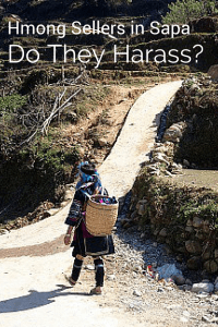 Hmong sellers in Sapa: Do they really harass?