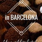 Visiting Barcelona? Experience the ultimate walking food tour in Barcelona with this Chocolate Tour of Barcelona's best, finest, and oldest chocolate. You'll discover the chocolate heritage, go to a local cafe, and many tiny boutique chocolatiers. Tastings included!