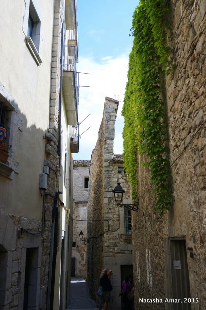 Girona medieval town
