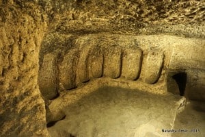 underground city of Kaymakli in Cappadocia