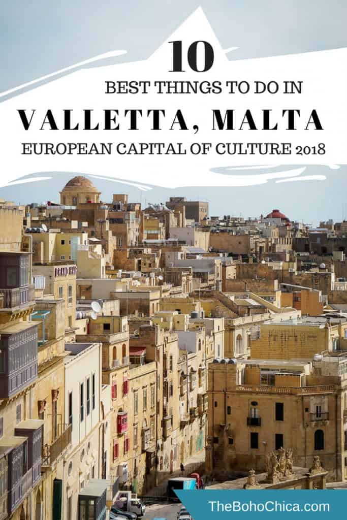 Best things to do in Valletta, Malta: What to see, do and attractions in the Baroque gem that is Valletta, the capital of Malta and the European Culture of Capital 2018 plus tips and recommendations to make the most of your trip. #Valletta