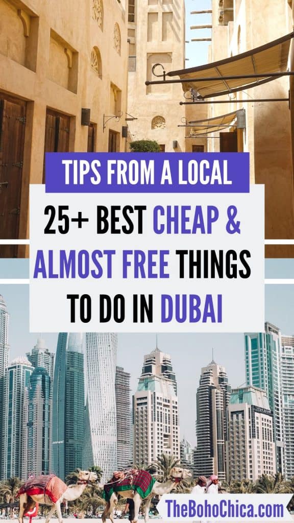 Best Places to Visit in Dubai for Free & Cheap and Free Things to do in Dubai: From watching flamingoes and Dubai's liveliest beach to the world's tallest dancing fountains, I've got you covered if you're visiting Dubai on a budget. Dubai on a Budget| Budget Travel in Dubai| Dubai on the cheap| #budgettravel #Dubaitravel #dubai #freethingstodoinDubai #Dubaionabudget #Dubaitraveltips #BudgetTravel