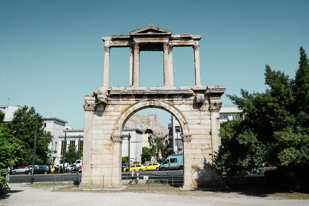 Hadrian's Arch: The Perfect Athens Itinerary for Things to do over 3 days in Athens