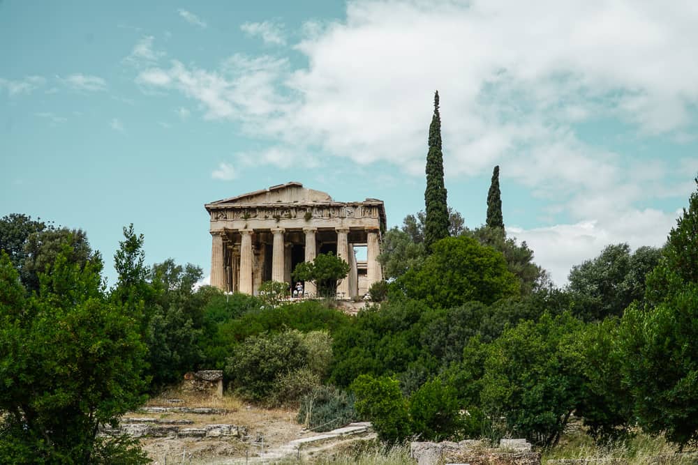 Temple of Haephestus: The Perfect Athens Itinerary for Things to do over 3 days in Athens