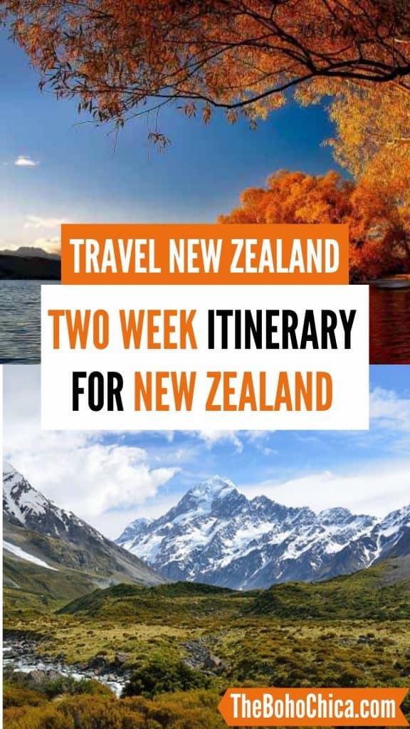 How to Spend Two Weeks in New Zealand: A complete 2 week New Zealand itinerary for the best spots in the North Island and South Island of New Zealand, from my New Zealand honeymoon, to help you plan your own 2 weeks in New Zealand. Plus practical tips and advice for your New Zealand road trip. 