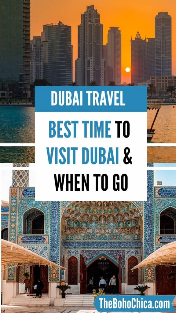 Best time to visit Dubai for sightseeing, outdoor adventures, shopping, honeymoons, families, desert safari & cheap hotels, also broken down my month.