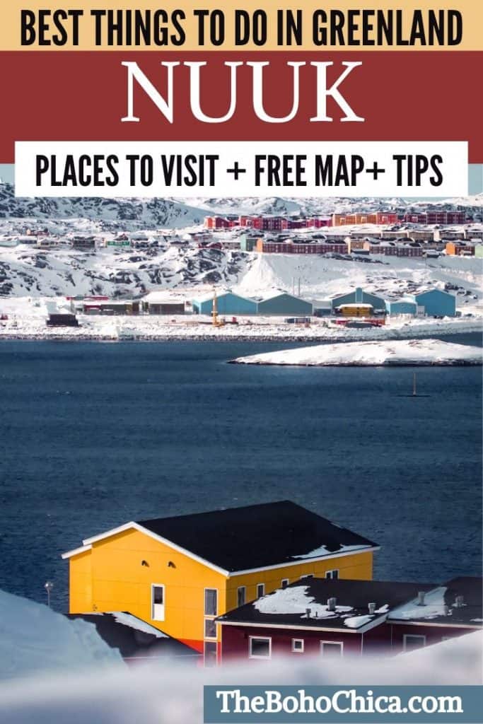 Best Things to do in Nuuk Greenland Nuuk, Greenland is an exciting Arctic capital worth visiting for its own sake. From art, culture, shopping, nature and day trips to practical advice for hotels in Nuuk, weather, restaurants, and transportation, this is your guide to the best things to do in Nuuk. Free map included to help you plan your visit to Greenland.