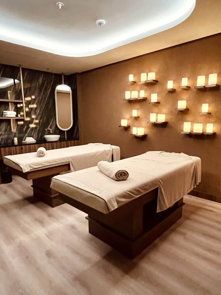 Massage room at Bayou Villas