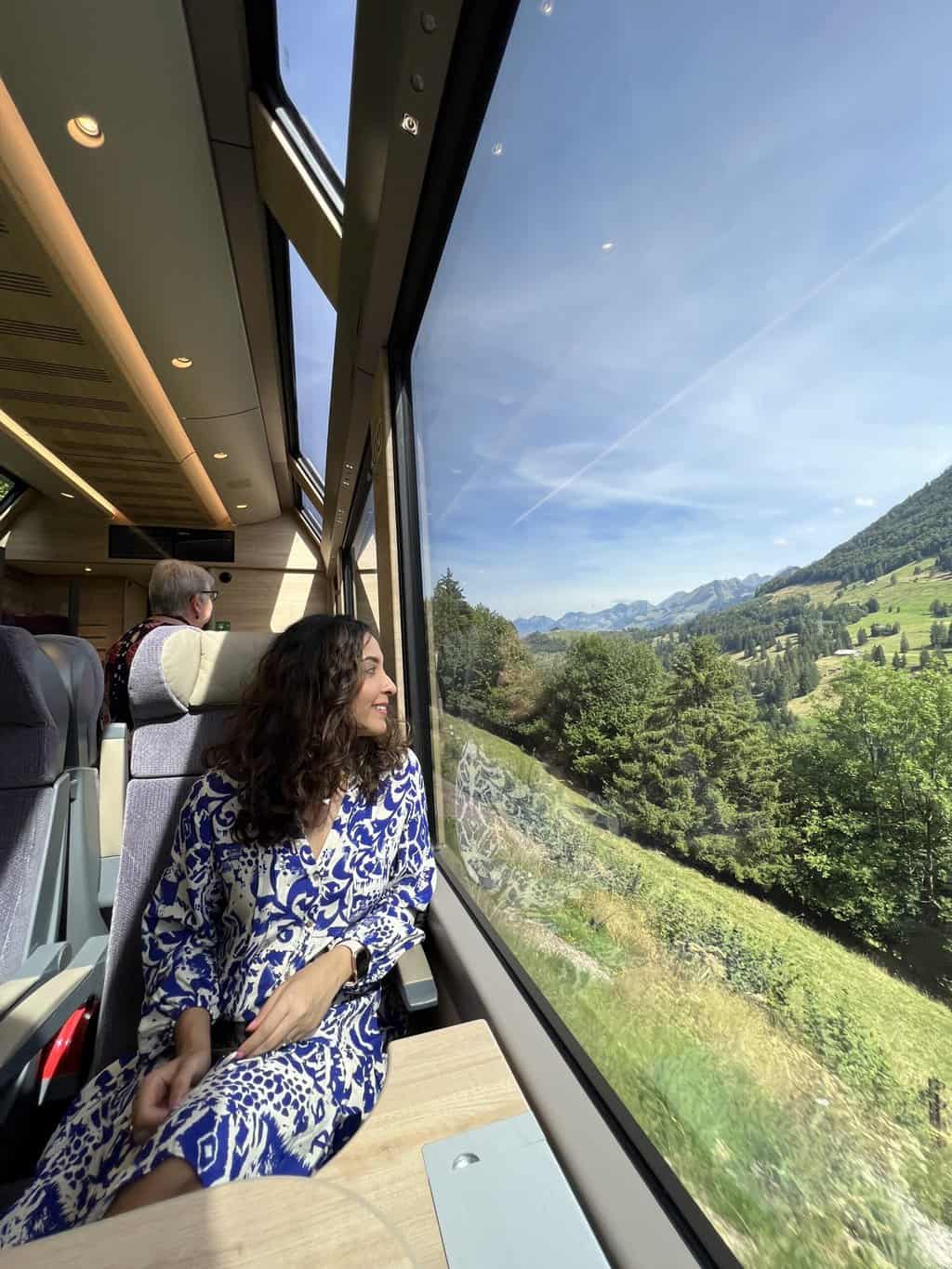 Take the Scenic Route From Montreux To Interlaken on this Panoramic Train in Switzerland